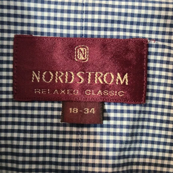 Nordstrom Relaxed Classic 2-Ply Cotton Button Down Shirt Bundle Size 18-34 - Picture 4 of 16